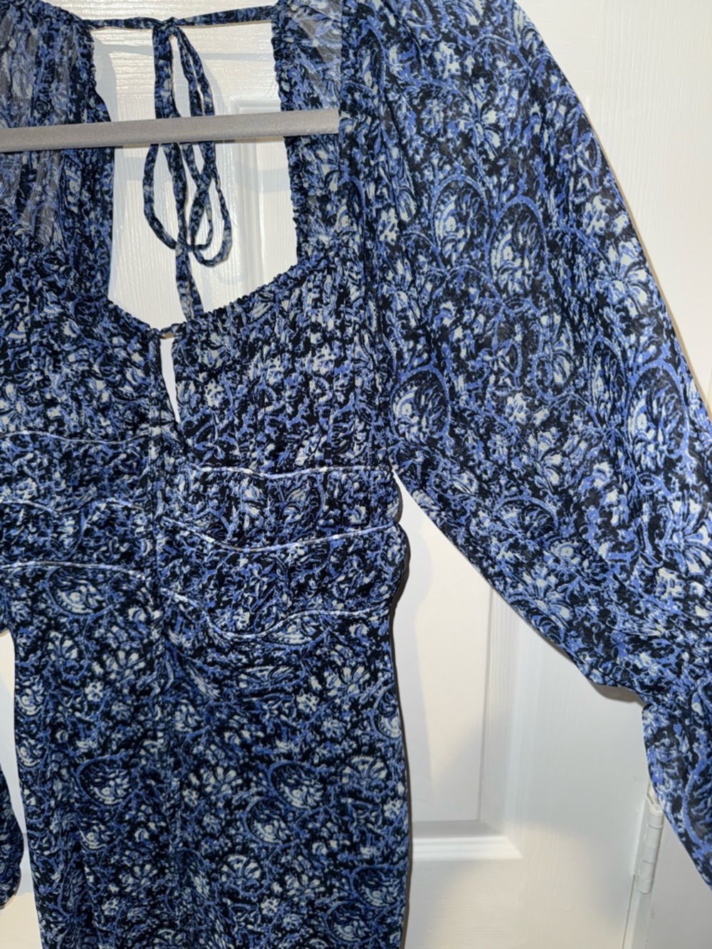Free People Aglow Midi Dress in Blue - Picture 6 of 10
